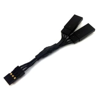 SANWA - Prolunga cavo per servo 45 mm connettore Z Black