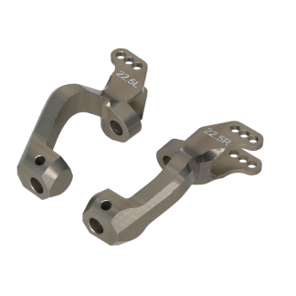 HB Racing - D8 Caster block set LW (22.5 degree)