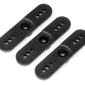 HB Racing - SET SQUADRETTE SERVO GAS/FRENO PLASTICA