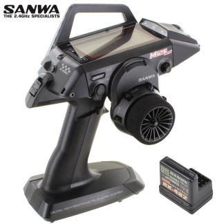 SANWA - RADIOCOMANDO M12S RS 2.4GHZ FH4T 4CH